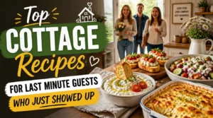 Top Cottage Recipes for Last Minute Guests Who Just Showed Up